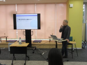 「地域で育て地域を興す博士後期プログラム(第2期)」採択留学生対象特別講演 DAY２を開催しました！